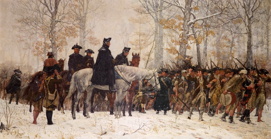 March into Valley Forge